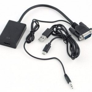 Adapter VGA muški na HDMI ženski