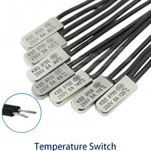 Bimetalni termostat KSD-9700 100C