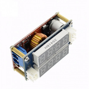 DC-DC konvertor sa 2 LED displeja