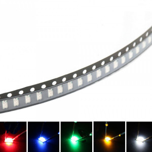 SMD LED dioda 1206 zelena