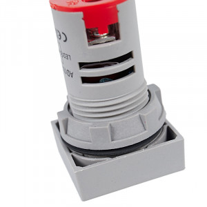 Digitalni LED voltmetar 60-500VAC 22mm crveni