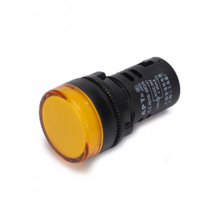 Signalna sijalica 12VDC 22mm žuta