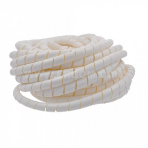 Spiralni bužir 24mm beli