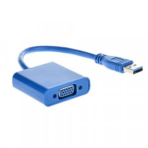 Adapter USB muški na VGA ženski V3.0