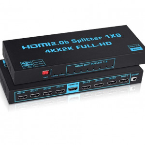 HDMI spliter 1 na 8 aktivni