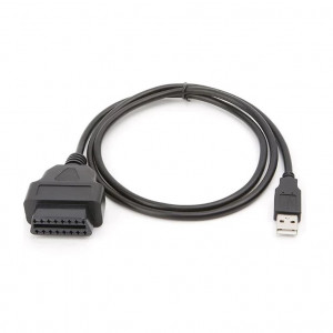 Kabl OBD II 16-pin F-USB2.0 A M 1.0m
