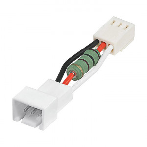 Kabl za PC ventilator 3P F-3P M sa otpornikom 6cm