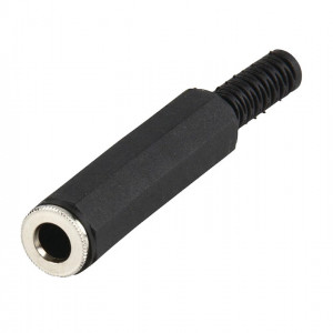 Klink konektor 6.3mm ST F za kabl plastični