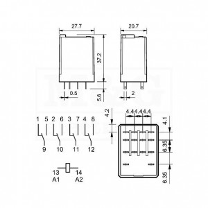 Rele ELM55.04 230VAC