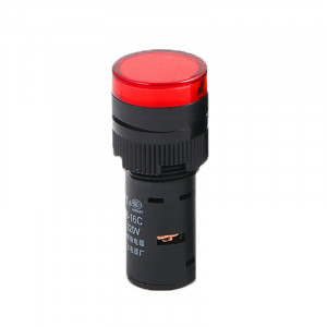 Signalna sijalica 12VDC 16mm crvena