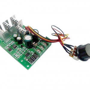 Regulator brzine DC motora 20A sa LED displejom