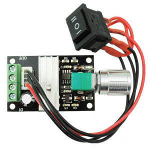 Regulator brzine DC motora 3A sa preklopnikom