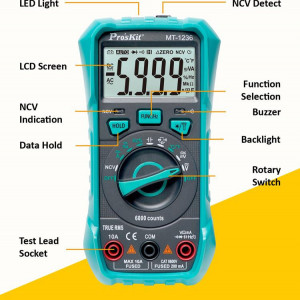 Digitalni multimetar MT-1236