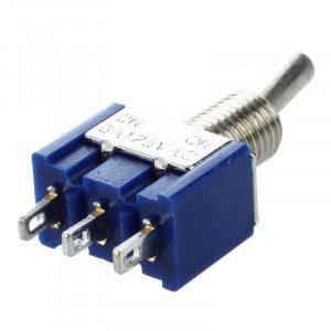Kip prekidač mini on-on 3A 250VAC