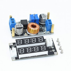 DC-DC konvertor sa 2 LED displeja