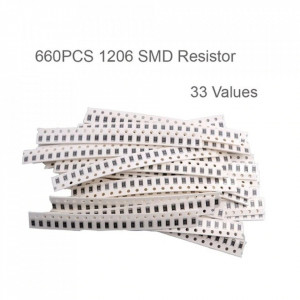 Set SMD otpornika 1206-660 komada