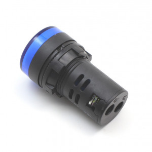 Signalna sijalica 230VAC 22mm plava