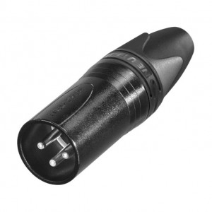 XLR M 3P za kabl crni NC3MXX-BAG