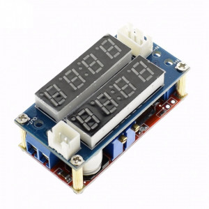 DC-DC konvertor sa 2 LED displeja