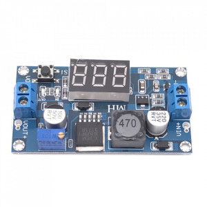 DC-DC step-up konvertor sa LED displejom 4A