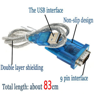 Kabl adapter USB na serijski port RS232