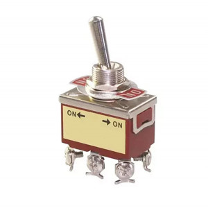Kip prekidač 2xon-off-on 20A 250VAC