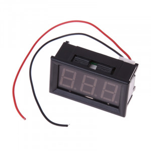 Led voltmetar 60-500VAC zeleni