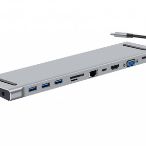 Multifunkcionalni USB hub "11 u 1"