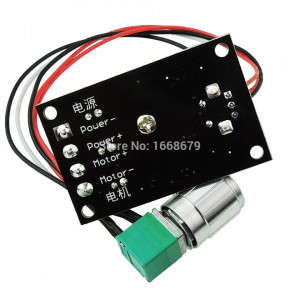 Regulator brzine DC motora 3A sa kablom V1.0