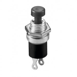 Taster za montažu na šasiju 0.5A 250V 7mm crni