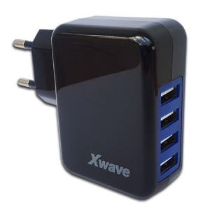 USB punjač za mobilne telefone sa 4 USB porta