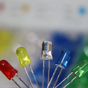 LED dioda 5mm plava difuzna