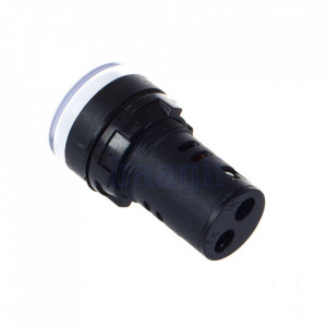 Signalna sijalica 230VAC 22mm bela