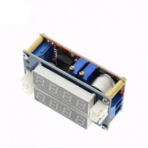 DC-DC konvertor sa 2 LED displeja