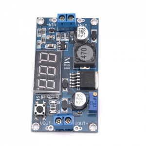 DC-DC step-up konvertor sa LED displejom 4A