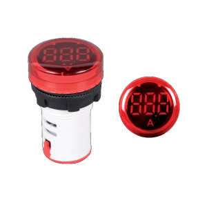 Digitalni LED ampermetar 0-100A EL-ED16R crveni