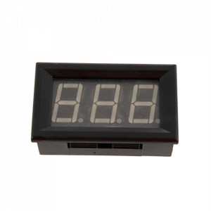 Digitalni LED ampermetar 10A crveni