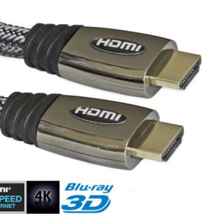 Kabl HDMI muško-muški metalna glava 10m