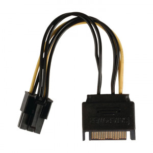 Kabl PCI Express 6P F-SATA 15P M 0.15m