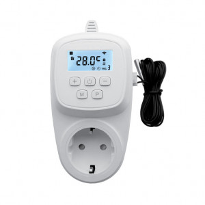 Programabilni digitalni sobni termostat sa utičnicom DST-501H