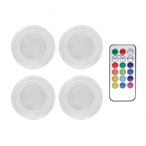 Set RGB LED baterijskih lampi sa daljinskim upravljačem