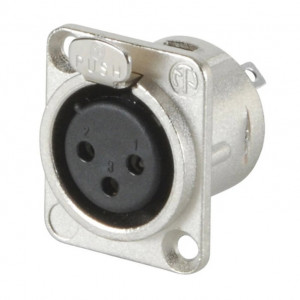 XLR F 3P ugradni NC3FD-LX