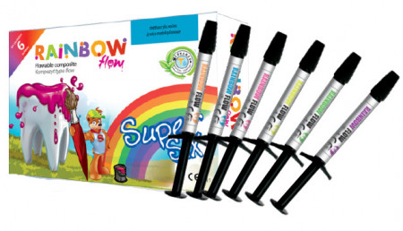 Rainbow Flow Super Six compozit colorat