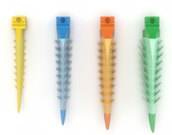 Pene interdentare rezerva