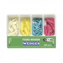 Pene lemn 200 buc asortate 1083 VM