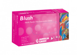 Manusi nitril nepudrate Aurelia Blush