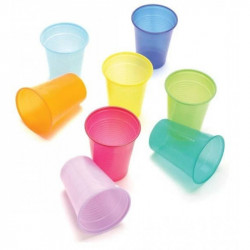 Pahare plastic set 100 buc