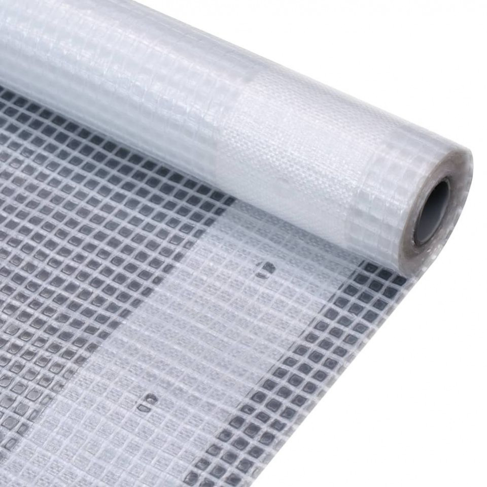 Prelată leno 260 g/m², alb, 4 x 5 m