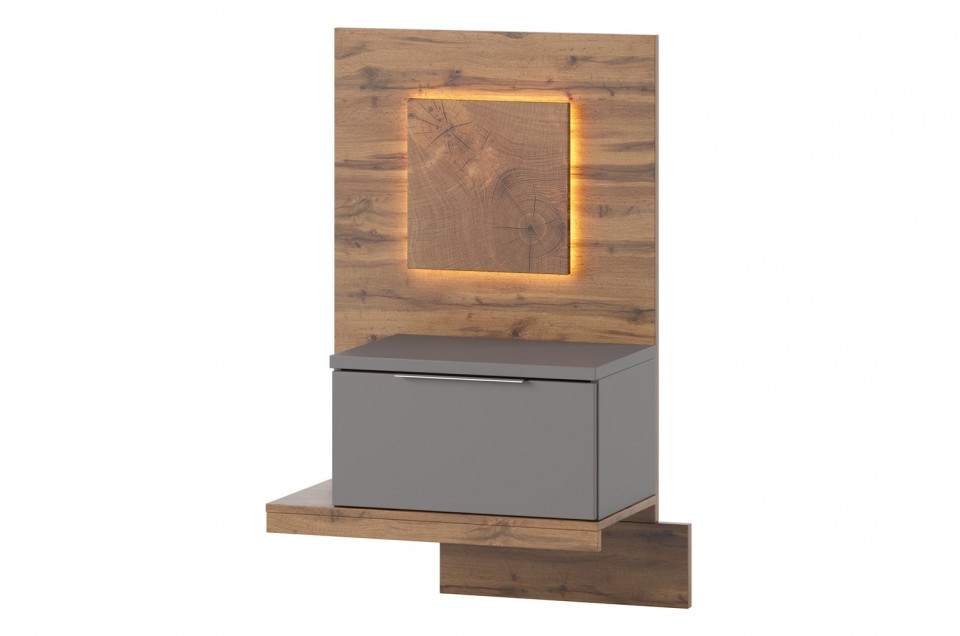 Livorno 68 rama de patside cabinet left sided bazal/grey