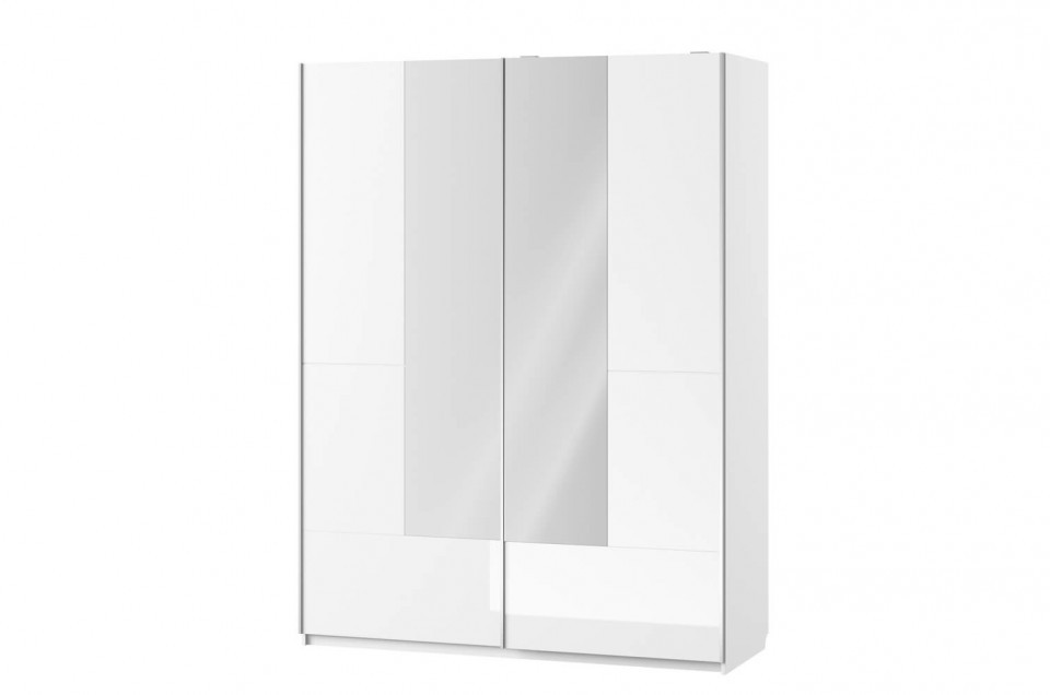 Selene 30 (dulap 2d) white high gloss/white